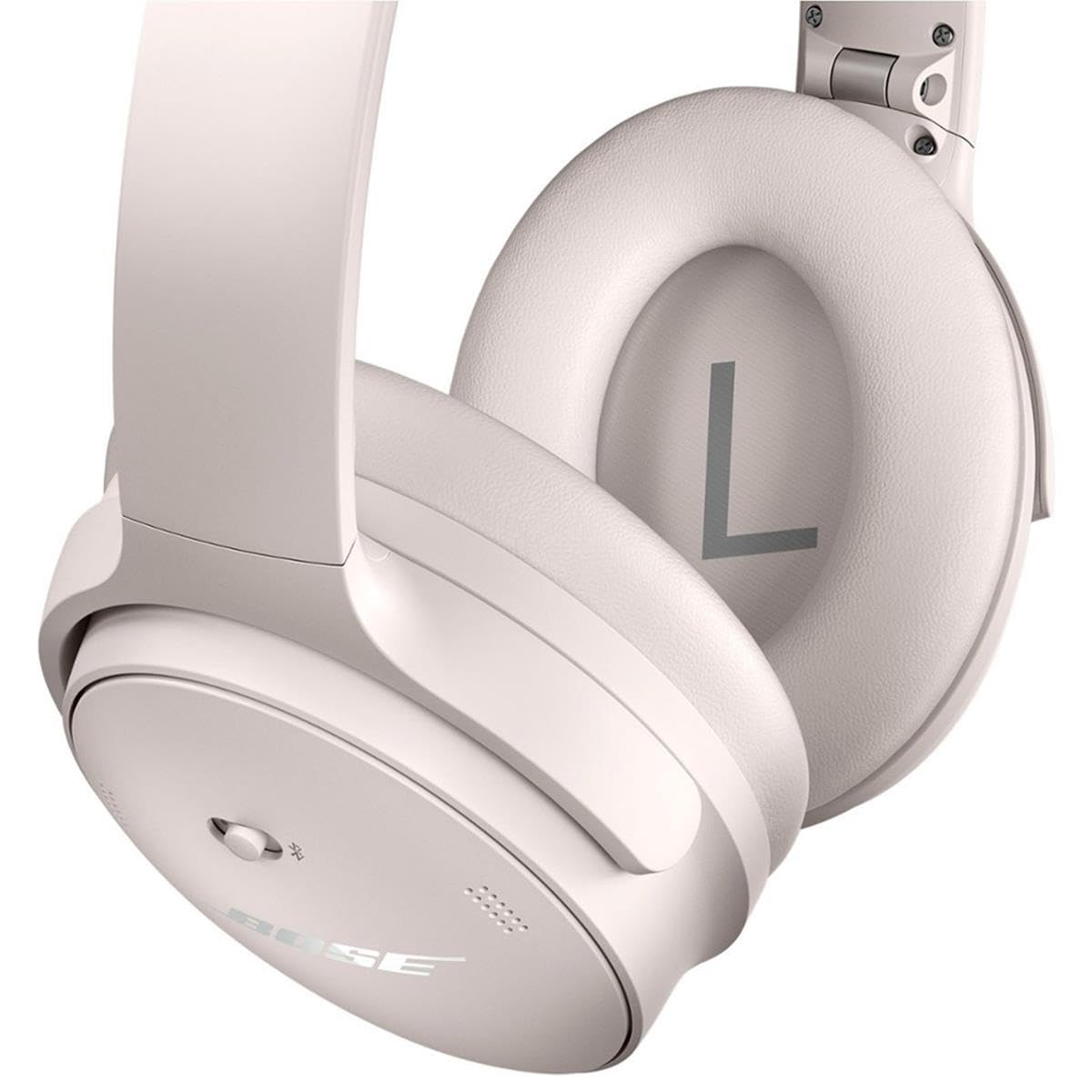 Bose QuietComfort Wireless Noise Cancelling Over-Ear Headphones - White Smoke, With Power Bank