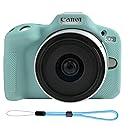 EONORY EOSR50 EOS R50 Camera Case Accessories Kit, Lightweight Silicone Protective Case with Strap Wrist, Anti-Scratch Slim Fit Soft Cover for Canon