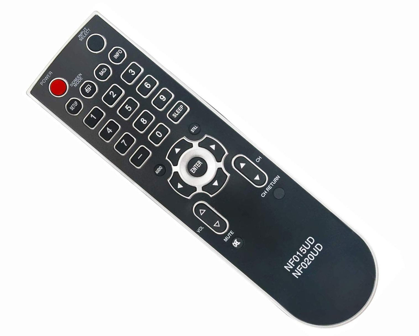 NF015UD NF020UD Remote Control Replaced for Emerson Sylvania TVs