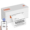 L LIKED Wireless Thermal Label Printer 4x6 - Bluetooth WiFi Shipping Label Printer for Small Business, Long-Life Print Head (Over 650,000 4x6 Labels)