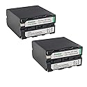 Kastar NP-F990 Battery 2 Pack, 7.2V 11600mAh Replacement for NP-F975 NP-F970 NP-F960 NP-F950 NP-F930 NP-F770 NP-F750 NP-F730 NP-F570 NP-F550 NP-F530