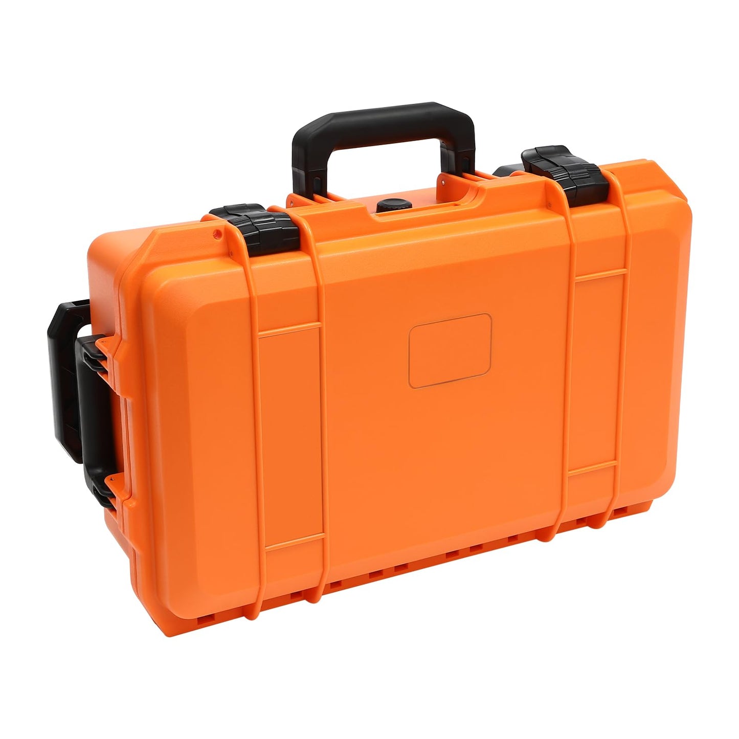 CRYBY 22" Protective Camera Case, Protective Roller Camera Dry Storage Box Hard Camera Case with Foam, All Weather IP67 Waterproof Transport Roller