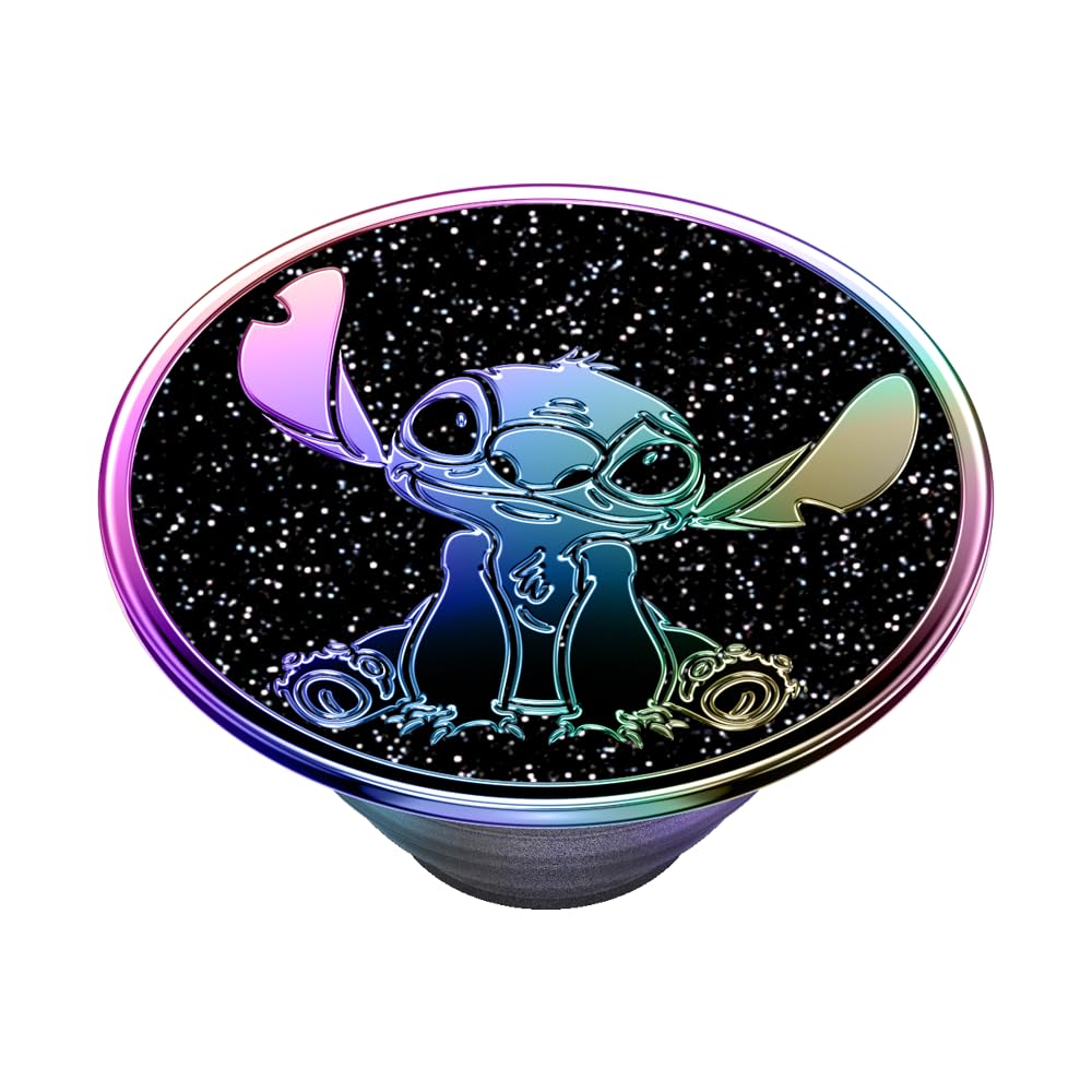 PopSockets Adhesive Phone Grip, Holder, Phone Stand, Disney - Enamel Oil Slick Stitch