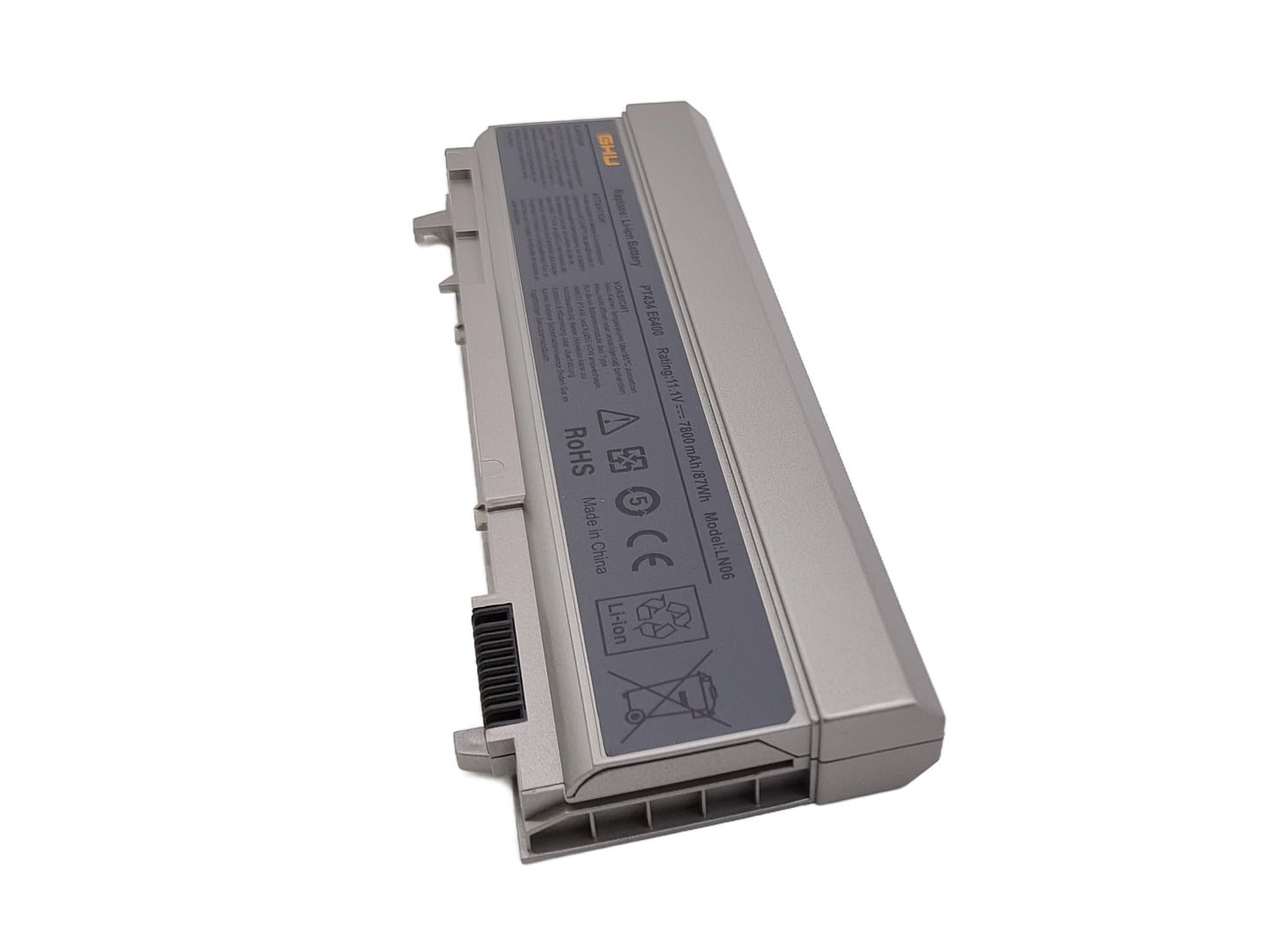 GHU New Battery 87 WHR 9-Cell for Dell Latitude E6400 E6410 ATG E6500 E6510 PN KY266 KY265 KY477 PT434 NM633 312-0748 312-0749 w0x4f w1193 ky265 ky477