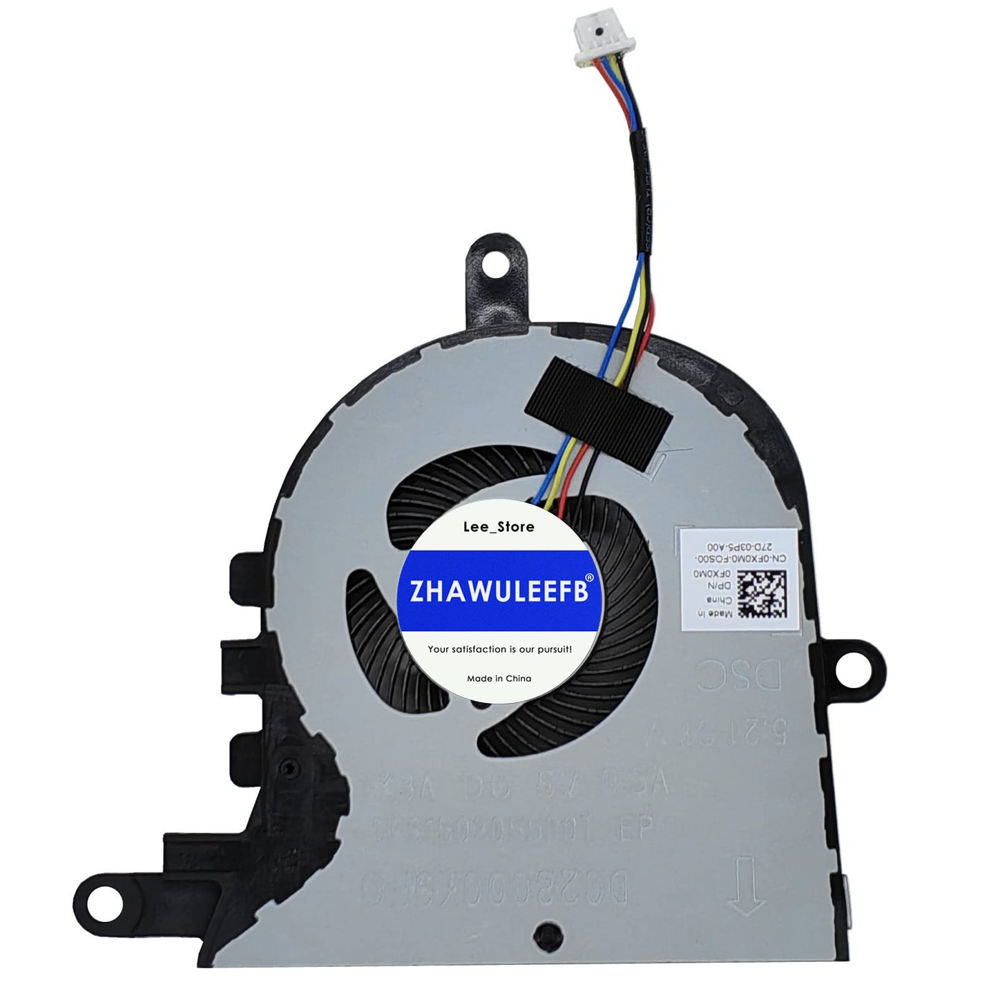 Lee_store New CPU Cooling Fan for Dell Latitude 3590 L3590 E3590 Inspiron 15 5570 5575 5770 3585 17-5775 17-3780 3793 5770 Vostro 3580 3590 3591 3593