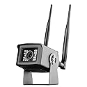 HJT 4G LTE Outdoor Security Camera, 5MP Full HD Camera with Motion Detection & Tracking, 2 Way Talk, IP66 Waterproof, 940 IR Night Vision, SD Card