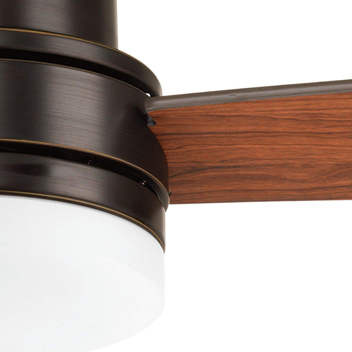 Progress Lighting Trevina 52" Ceiling Fan Light, Antique Bronze