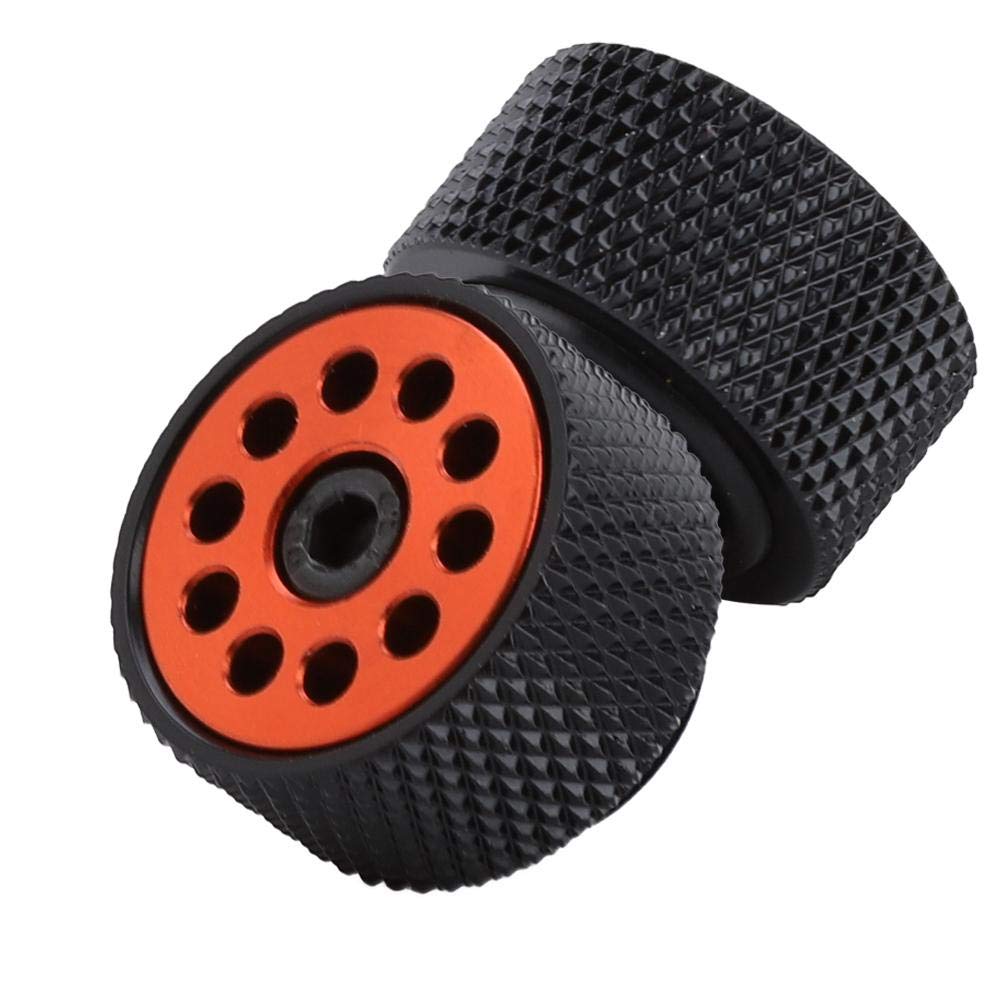 Air Exhaust Fitting, Manual and Automatic G 1/4" Water-Cooled Adjustable Air Evacuation Valve for Computer Water Cooling System(Black+Red)