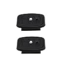 Foto&Tech 2 Pcs 43mm Tripod Quick Release Plate, Camera Mounting Adapter, Replacement Parts for Tripod, for KingJoy, UBeesize 60” TR60, Torjim 60-Inch
