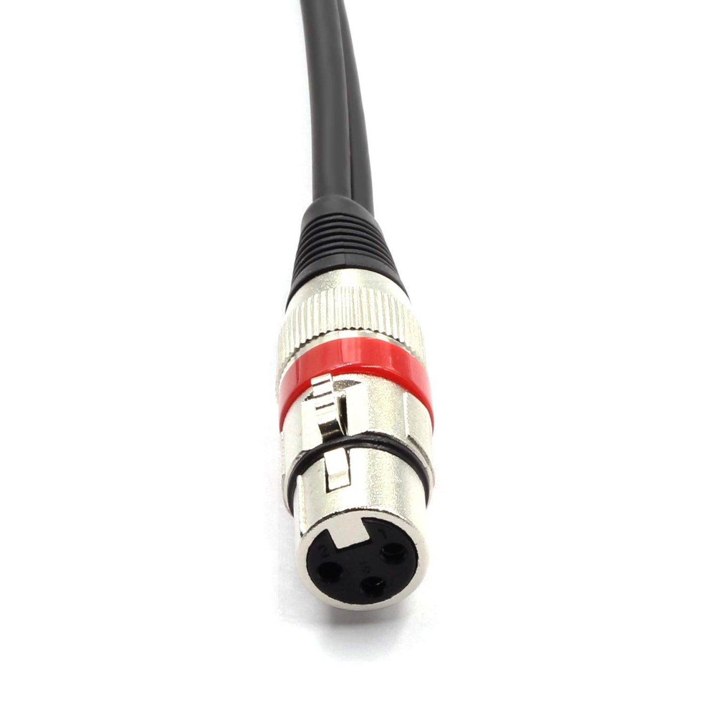 SiYear 10FT XLR Female to 2 x Phono RCA Plug Adapter Y Splitter Patch Cable, XLR Female 3 Pin to Dual RCA Male Plug Stereo Audio Cable Connector(3M)
