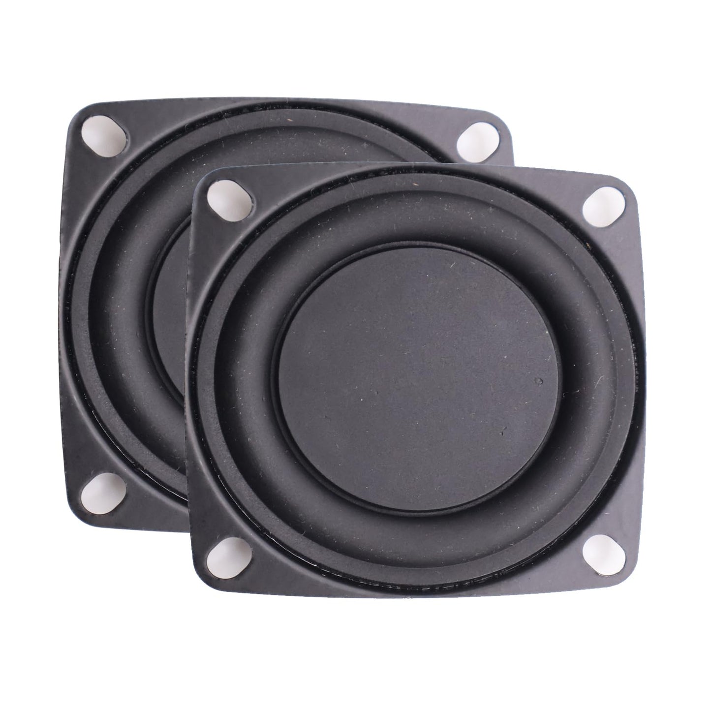 2Pcs 4 Inch Bass Passive Radiator Speaker Woofer Vibration Membrane Diaphragm Auxiliary Universal 4in for Passive Radiator Bluetooth Speaker