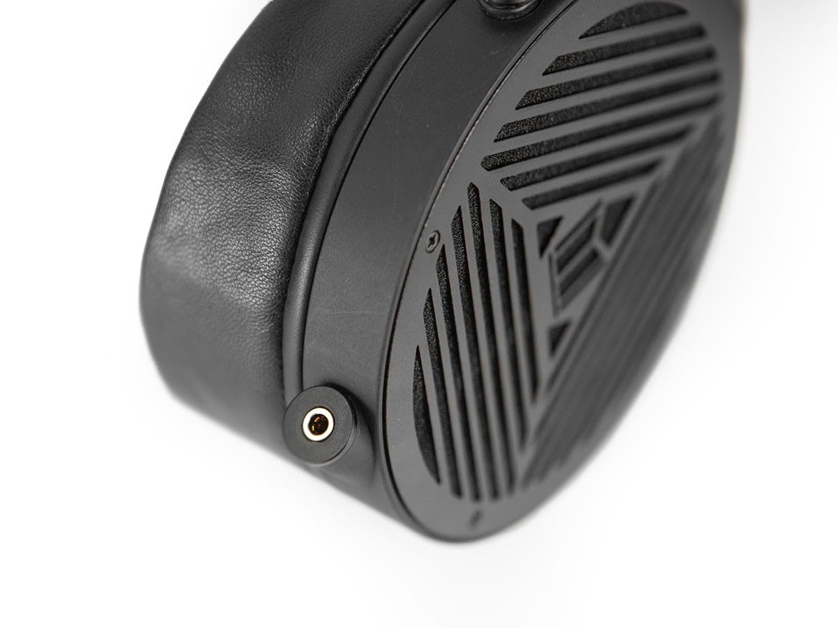 Monolith M1070 Over Ear Open Back Planar Headphones - Lightweight, Padded Headband, Plush and Removable Earpads, 106mm Planar Driver, 60 Ohms, Black