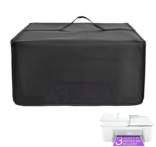 Kasasymion Printer Dust Cover for HP DeskJet 4227e Inkjet Printer, Water-proof Dust-proof Anti-static Protective Case, Heavy-duty Durable Dust Cover