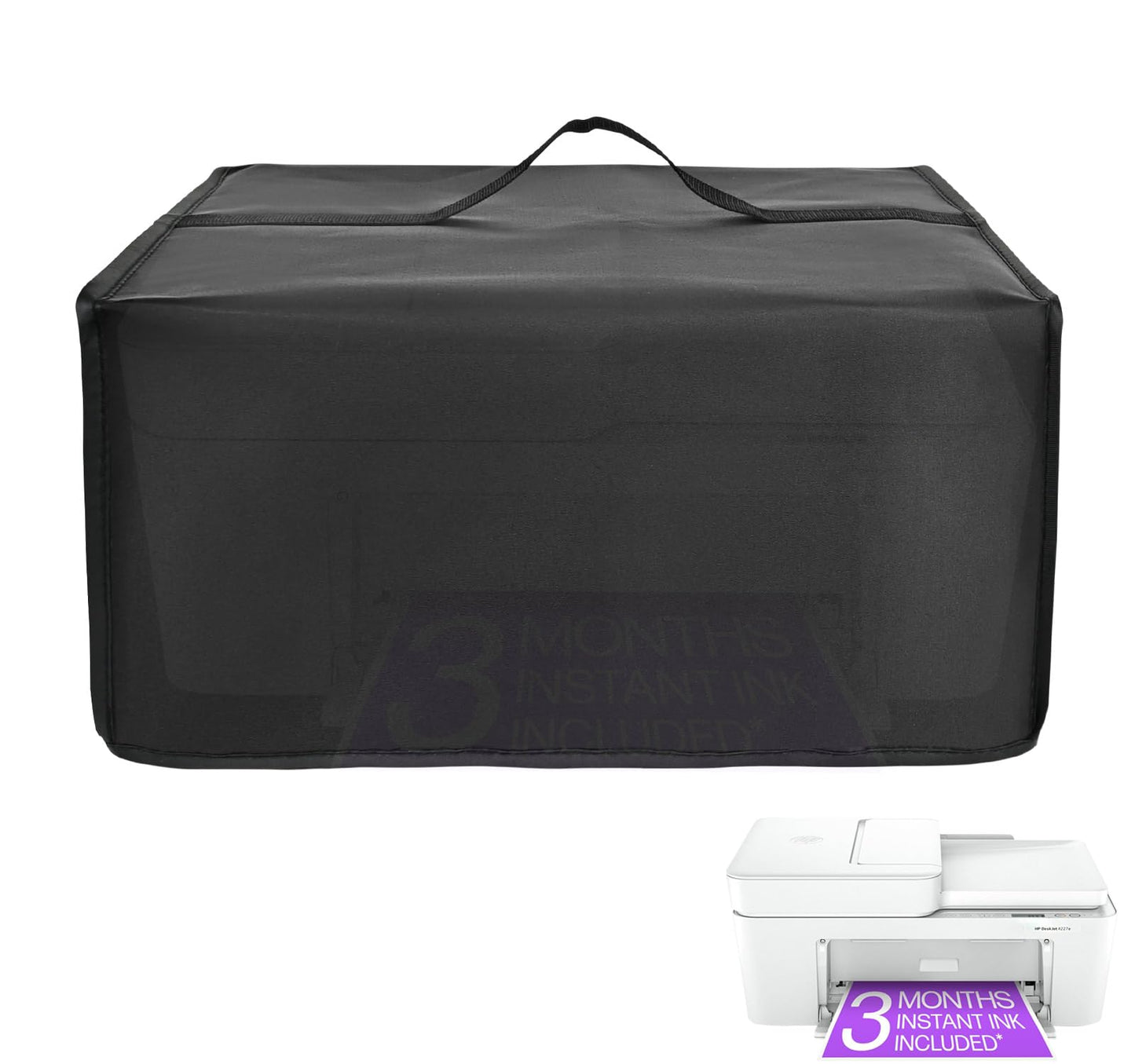 Kasasymion Printer Dust Cover for HP DeskJet 4227e Inkjet Printer, Water-proof Dust-proof Anti-static Protective Case, Heavy-duty Durable Dust Cover