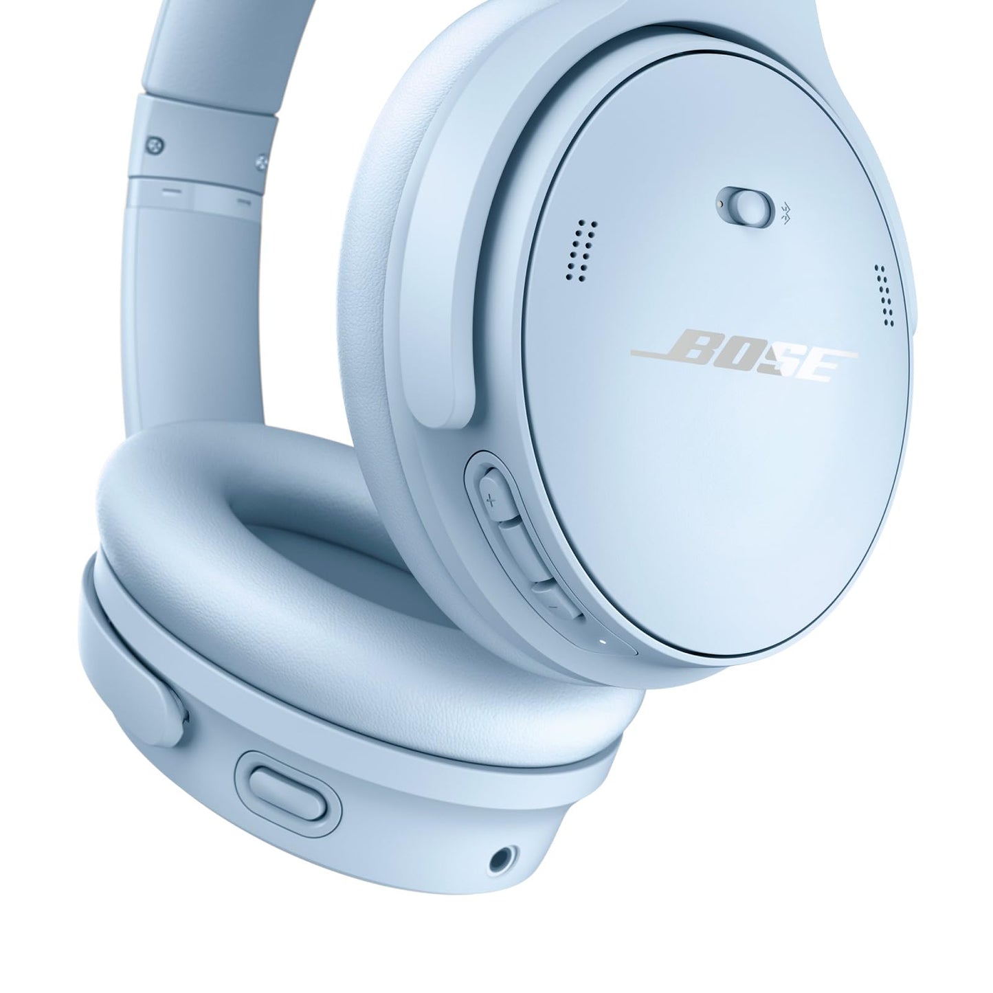 Bose QuietComfort Wireless Noise Cancelling Headphones, Bluetooth Over Ear Headphones with Up to 24 Hours of Battery Life, Moonstone Blue - Limited