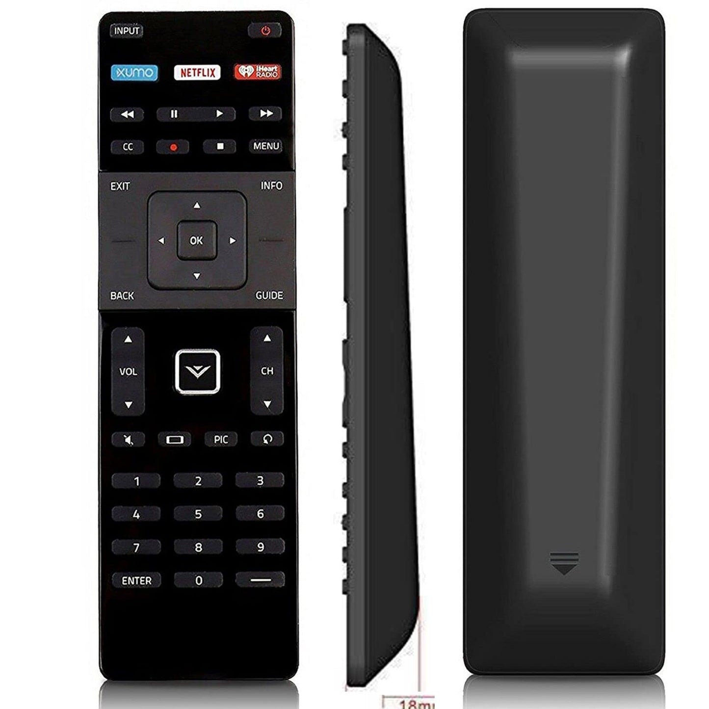 XRT122 Compatible with Vizio Remote Control Smart TV E55C2 E50C1 E48C2 E43C2 E40-C2 E60-C3