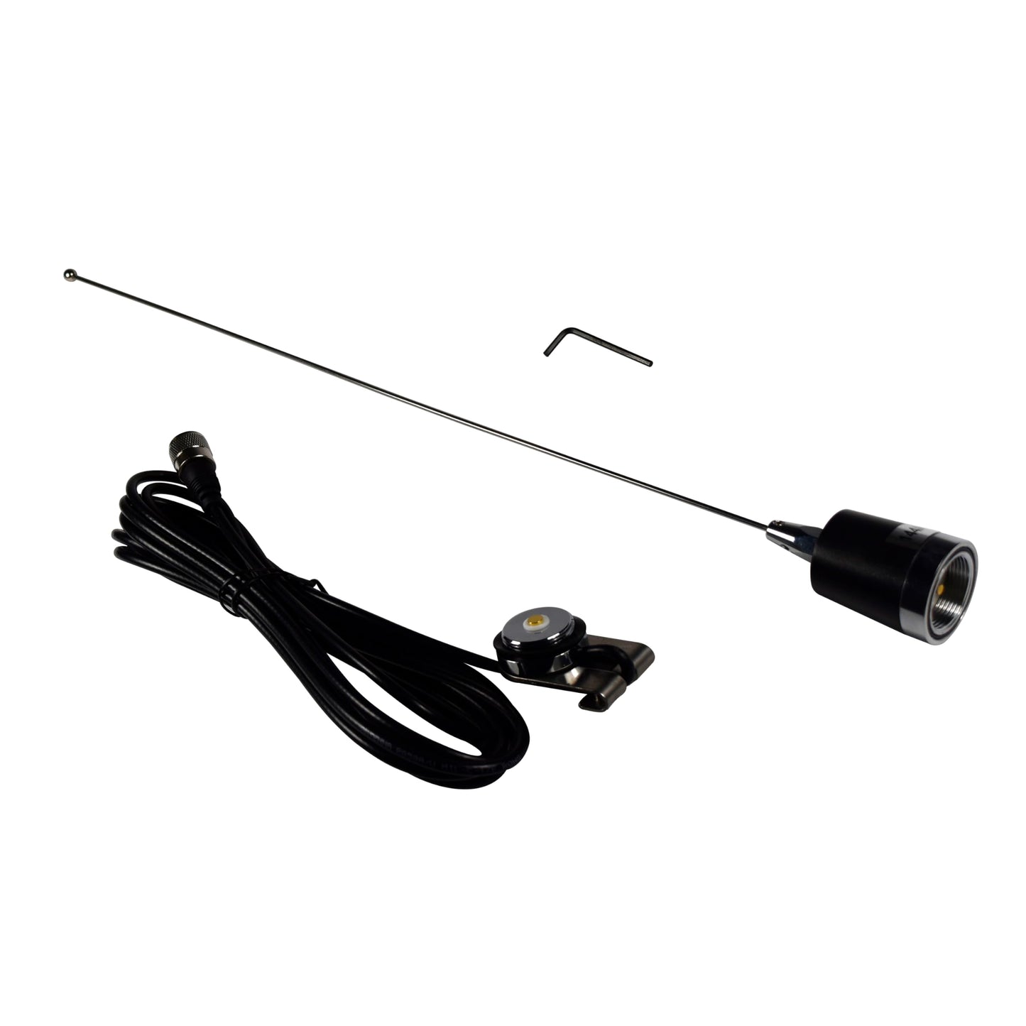HQRP Dual Band Antenna, 144MHz VHF and 430MHz UHF Two Way Antenna for Motorola Kenwood Icom Vertex Blackbox HYT Hytera Mobile Radios with NMO Mount