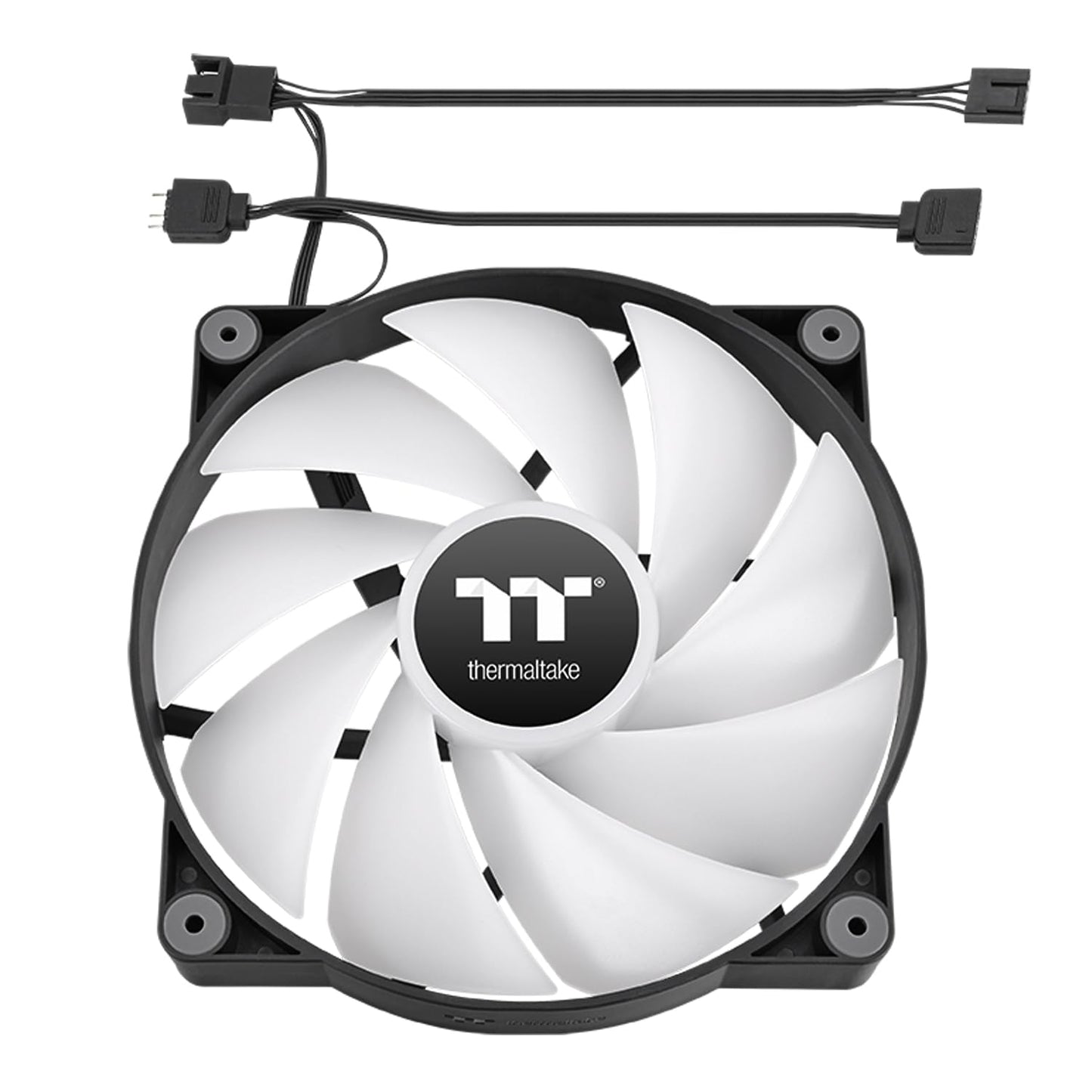 Thermaltake CT200 ARGB PWM Fan Single Pack, PWM Controlled 500~900 rpm, 5V Motherboard Sync, 16.8 Million Color 9 Addressable LEDs, Airflow 131.6 CFM