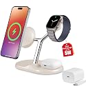 3-in-1 Wireless Charging Station for Apple Devices - Fast Charging Station for iPhone and Watch, Stable Charger Stand for iPhone 12-15 & iPhone 16