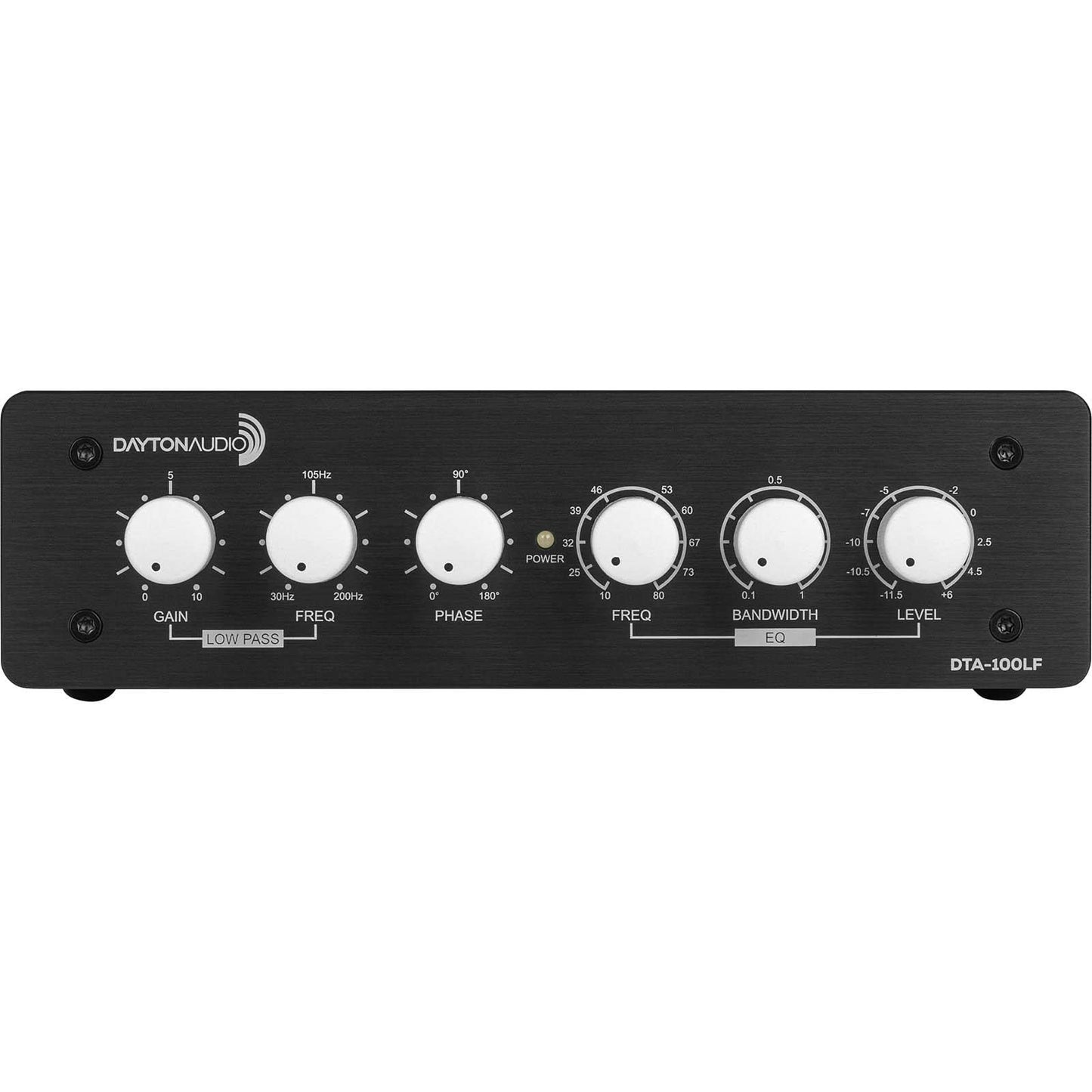 Dayton Audio DTA-100LF Desktop Low-Frequency Amplifier with EQ