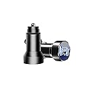 USB A Car Charger, 2Pack Fast Charging Dual Port USB Cigarette Lighter Adapter for iPhone 14 13 12 11 Pro Max SE XR X 8 7 6, iPad