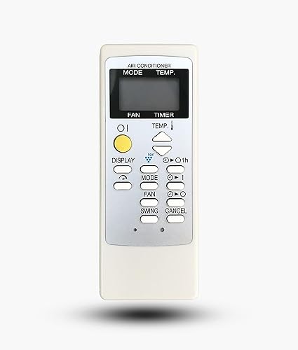 Replacement Remote Control for Sharp Portable AC Air Conditioner CV-P09LX CV-P10LC CV-P10MC CV-P10NC CVP10NC-D CVP10NC-R CV-P10PC CVP10PC-D CVP10PC-R