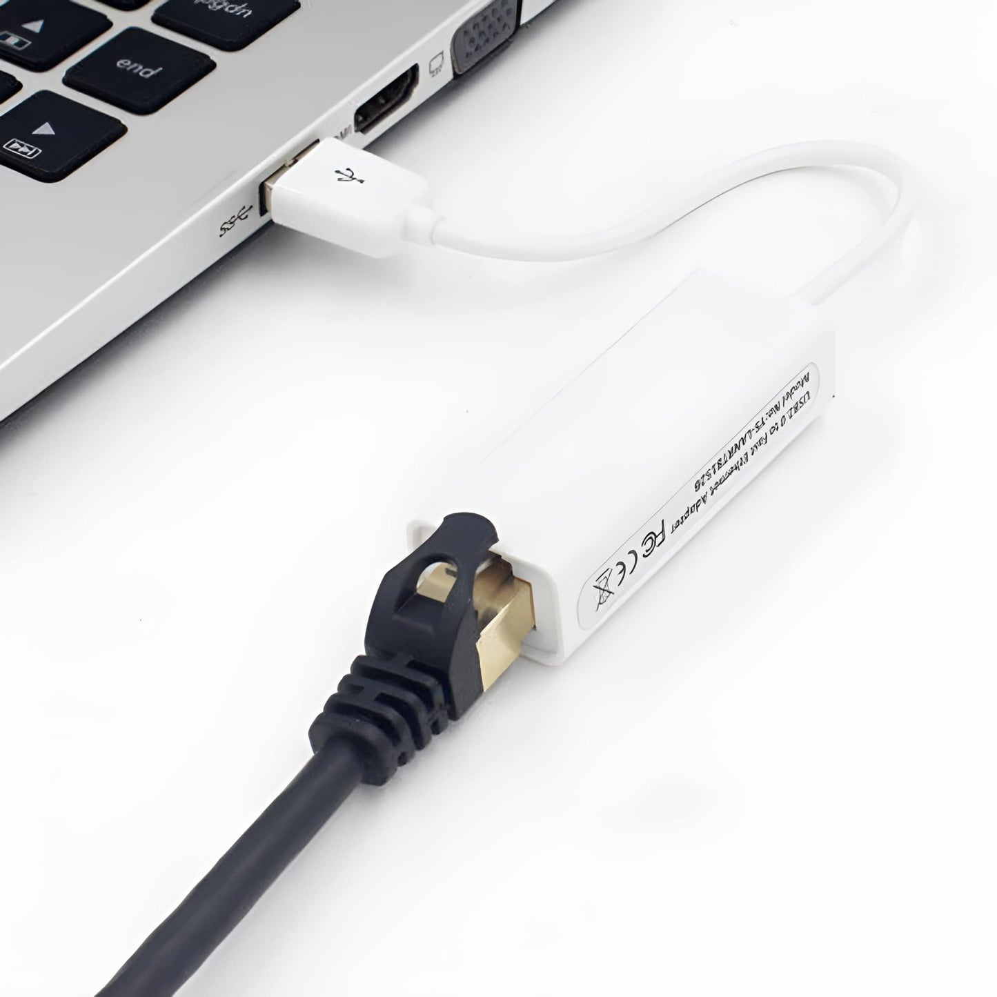 JacobsParts USB 2.0 Ethernet Network Adapter 100Mbps Wired LAN for Windows and Linux