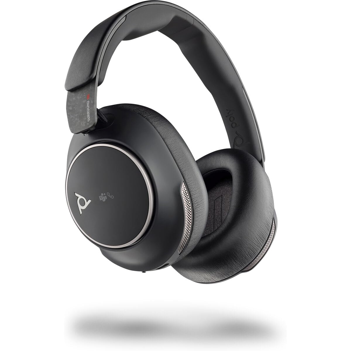 Voyager Surround 80 UC, Teams, USB-C, USB-C/A Adapter, (VS80T, BT700C), Black, WW