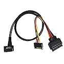 PCIe Gen4 Gen-Z 1C Male to U.2 (SFF-8639) Cable - 50CM | High-Speed PCIe Gen4 Cable for Seamless Connectivity and Fast Data Transfer| Durable Gen-Z 1C