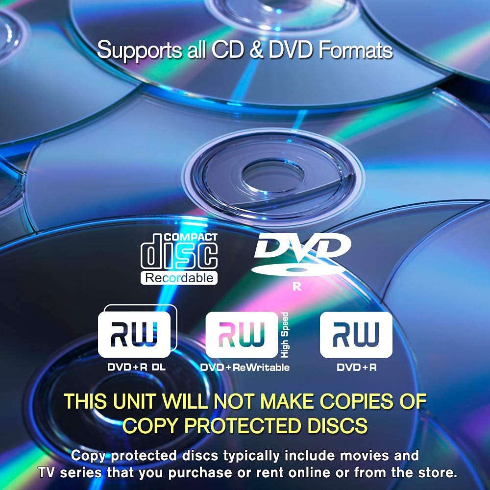 PlexCopier AutoDupe Easy to USE STANDALONE 24X 1 to 1 CD DVD Burner Writer Drive Duplicator Tower