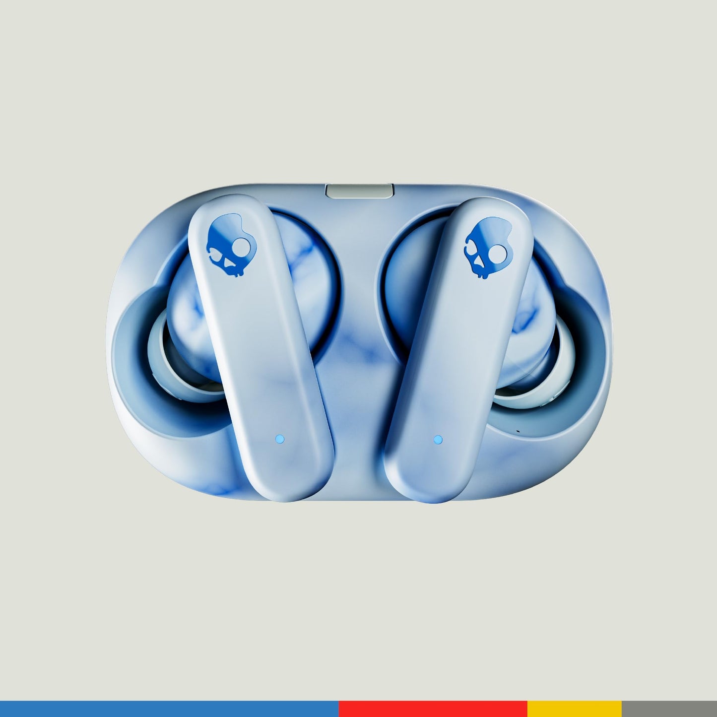 Skullcandy EcoBuds Sustainable Wireless Earbuds, Bluetooth Headphones, Up to 8 Hours Battery, Noise Isolating Fit, Battery-Free Charging Case…