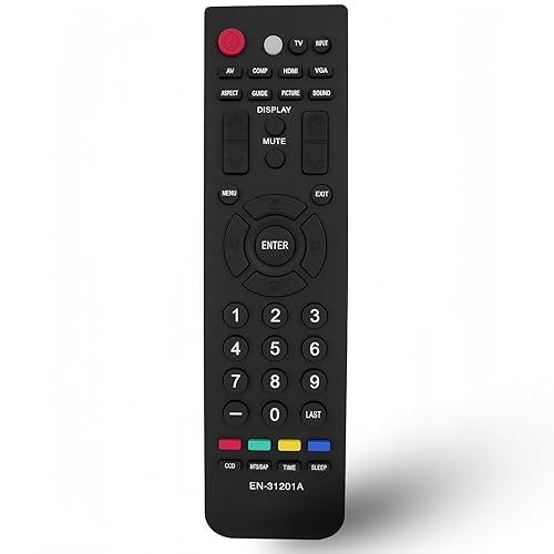 Universal Replacement Remote Control for Emerson TV EN-31201EM LTDN42V68US for Hisense F46V89C F55V89C LHDN32V66AUS LHD37V87US LTDN39V77US LTDN40V87US