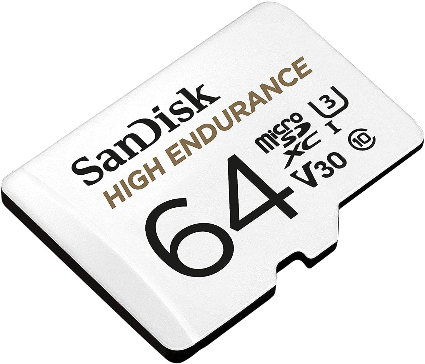 SanDisk 64GB High Endurance Micro SD Memory Card Works with Wyze Cam v3 Pro, Wyze Cam Outdoor v2 Smart Camera (SDSQQNR-064G-GN6IA) Bundle with (1)