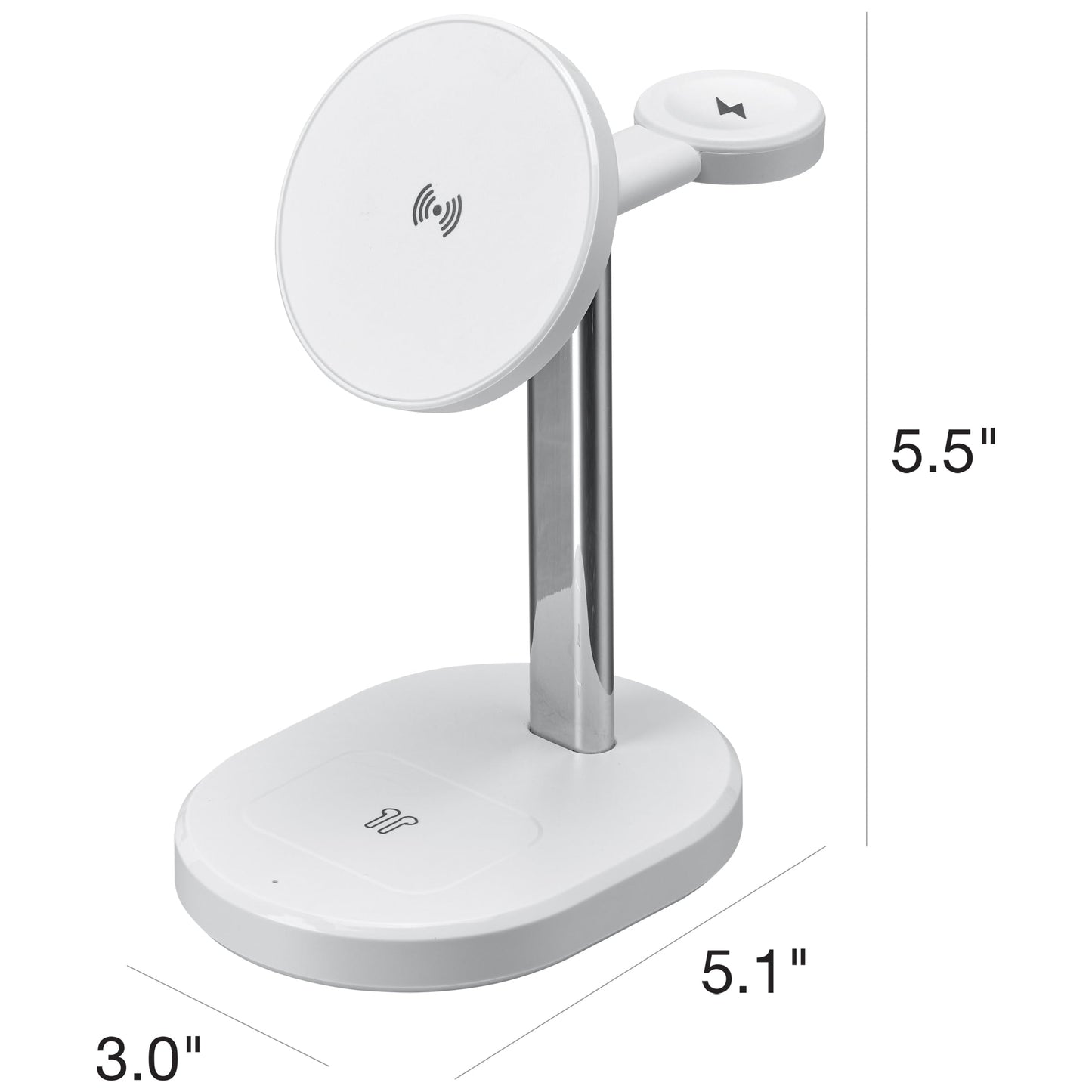 iLive Electronics 3-in-1 Wireless Charging Stand, IACQ295W
