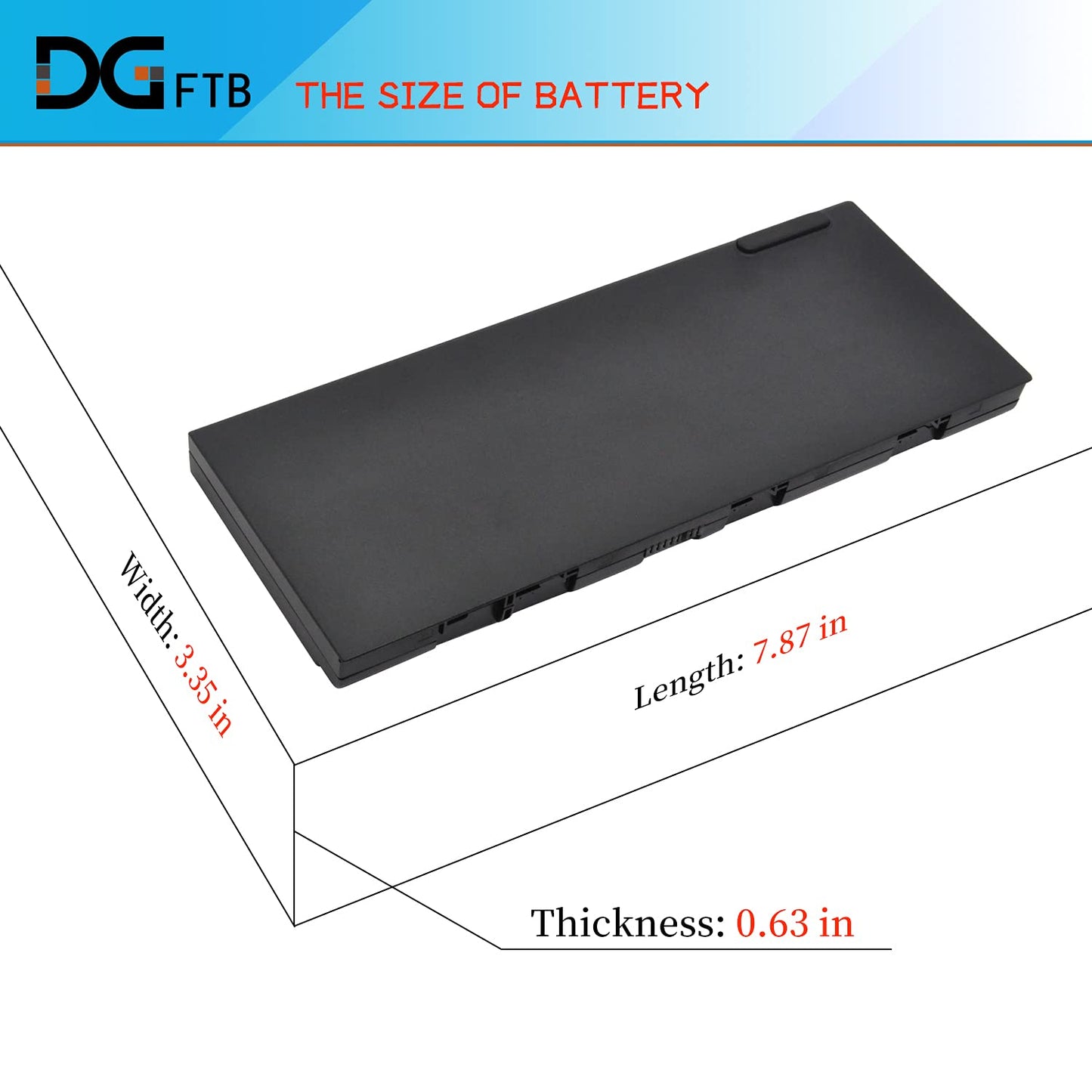 DGTECH 77+ 01AV477 Laptop Battery Compatible with Lenovo Thinkpad P50 P51 P52 Series SB10H45077 SB10H45078 00NY493 00NY492 L17L6P51 L17M6P51
