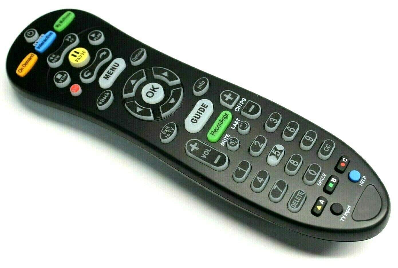 Rocketbus Replacement Remote Control for U-Verse S10-S1 S10-S2 S10-S3 S10-S4 Digital TV DVR Uverse Receiver Cable Box C1-517609733288 CYB UG-R31111