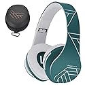 PowerLocus Bluetooth Over-Ear Headphones, Wireless Stereo Foldable Headphones Wireless and Wired Headsets with Built-in Mic, Micro SD/TF, FM…