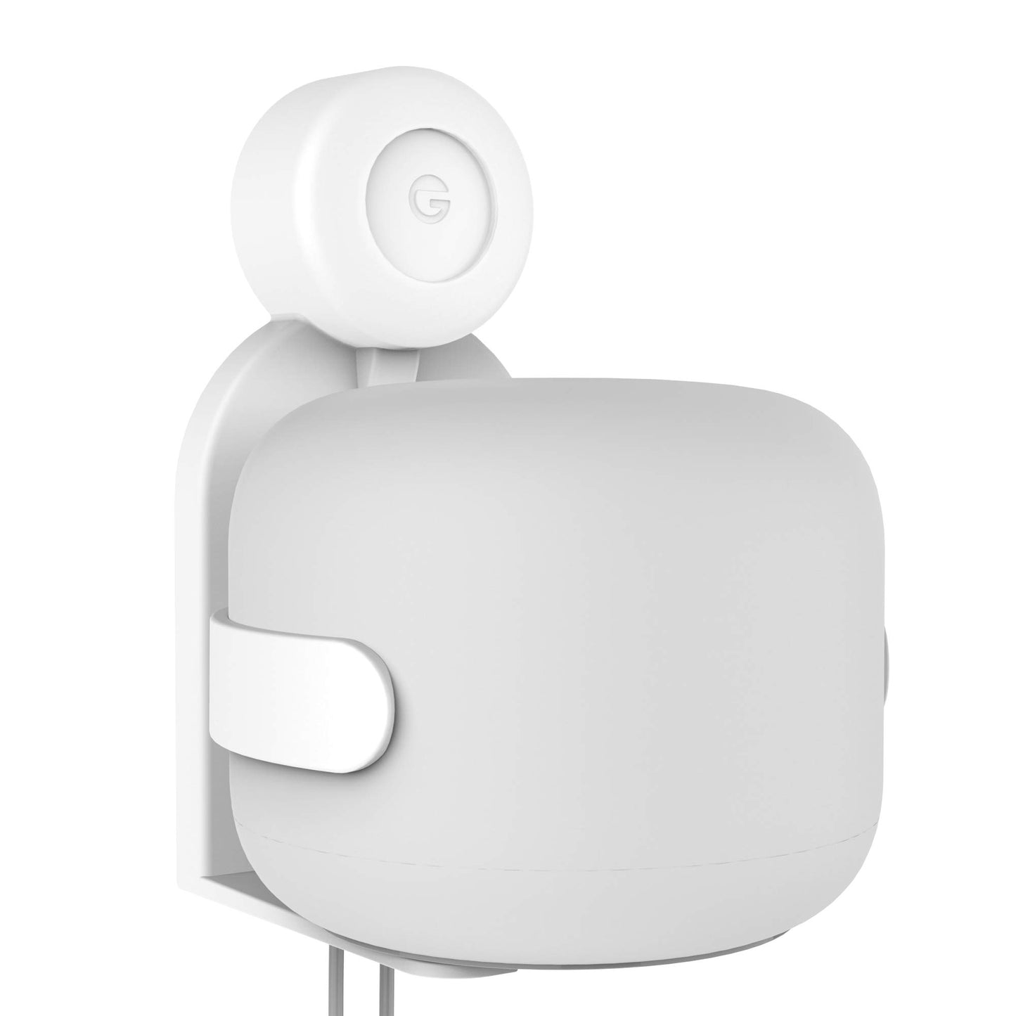 Premium Screwless Google Nest WiFi Router Mount for Mesh and Point (2nd Generation) AC2200 With In-Built Cable Management System