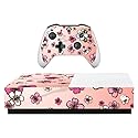 MightySkins Skin for Microsoft Xbox One S All-Digital Edition - Cherry Blossom | Protective, Durable, and Unique Vinyl Decal wrap Cover | Easy