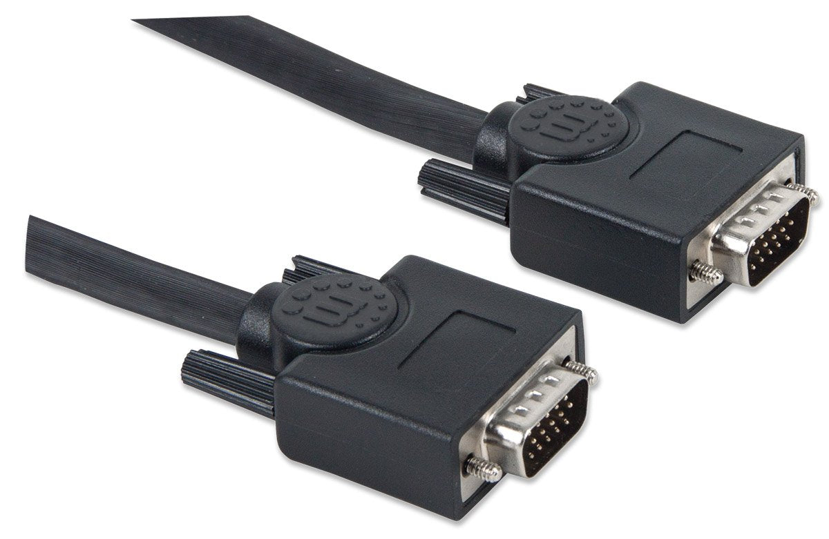 Manhattan SVGA Cable HD15 Male to Male 100-Feet/30m (337342)