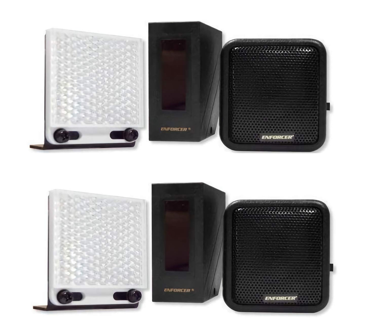Seco-Larm E-931CS22RRCQ Enforcer NIR Retro-Reflective Entry Alert System, Up to 22 ft of Sensing Range, Speaker Volume Adjustment, Adjustable Sounding