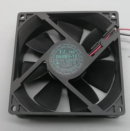 D90SH-12 Fan for D90SH-12 DC12V 0.27A 90×90×25mm Cooling Fan