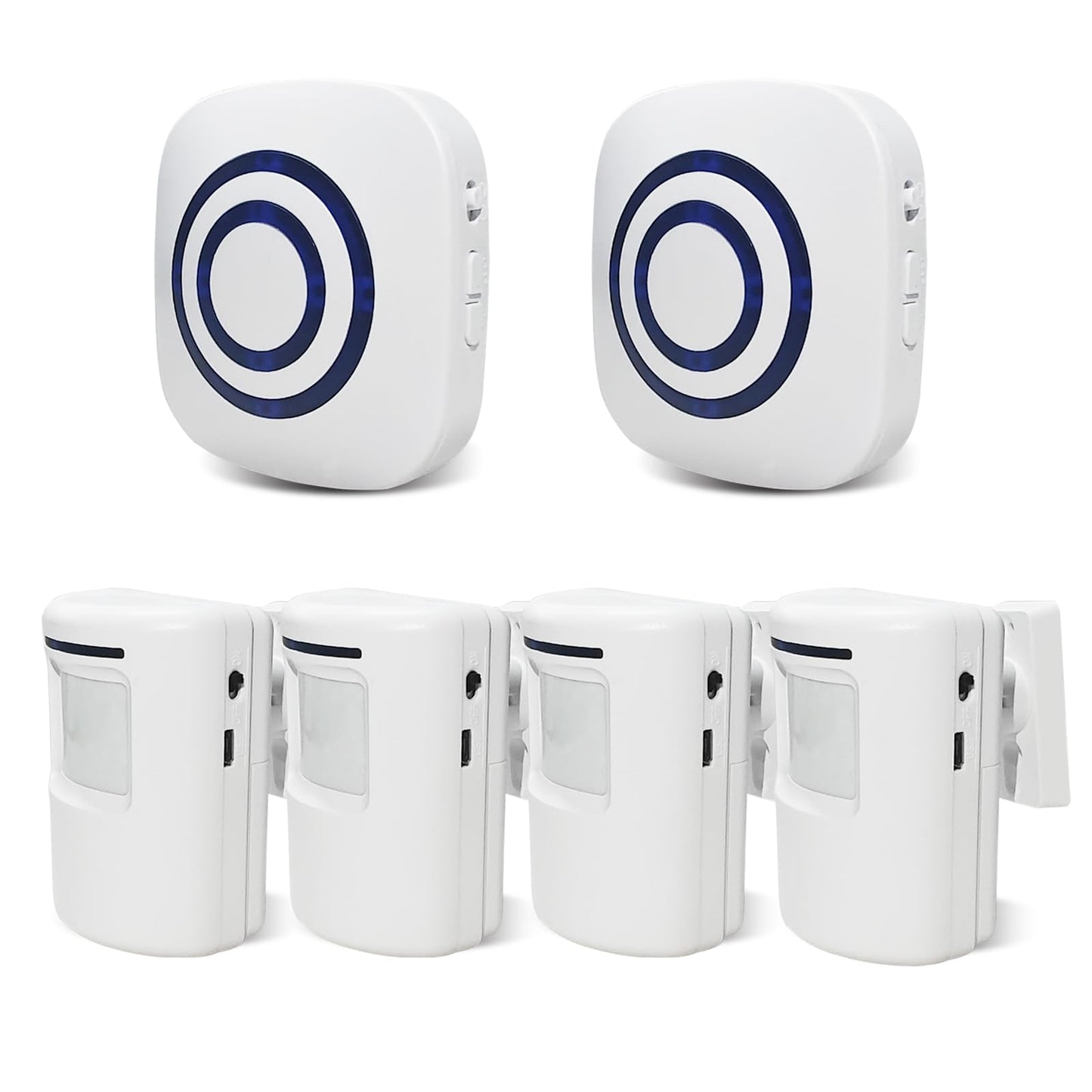 Long Range Wireless Driveway Alarm- Security Driveway Alert, Motion Detector Driveway Motion Sensor Alarm to Monitor and Protect Home Property (2