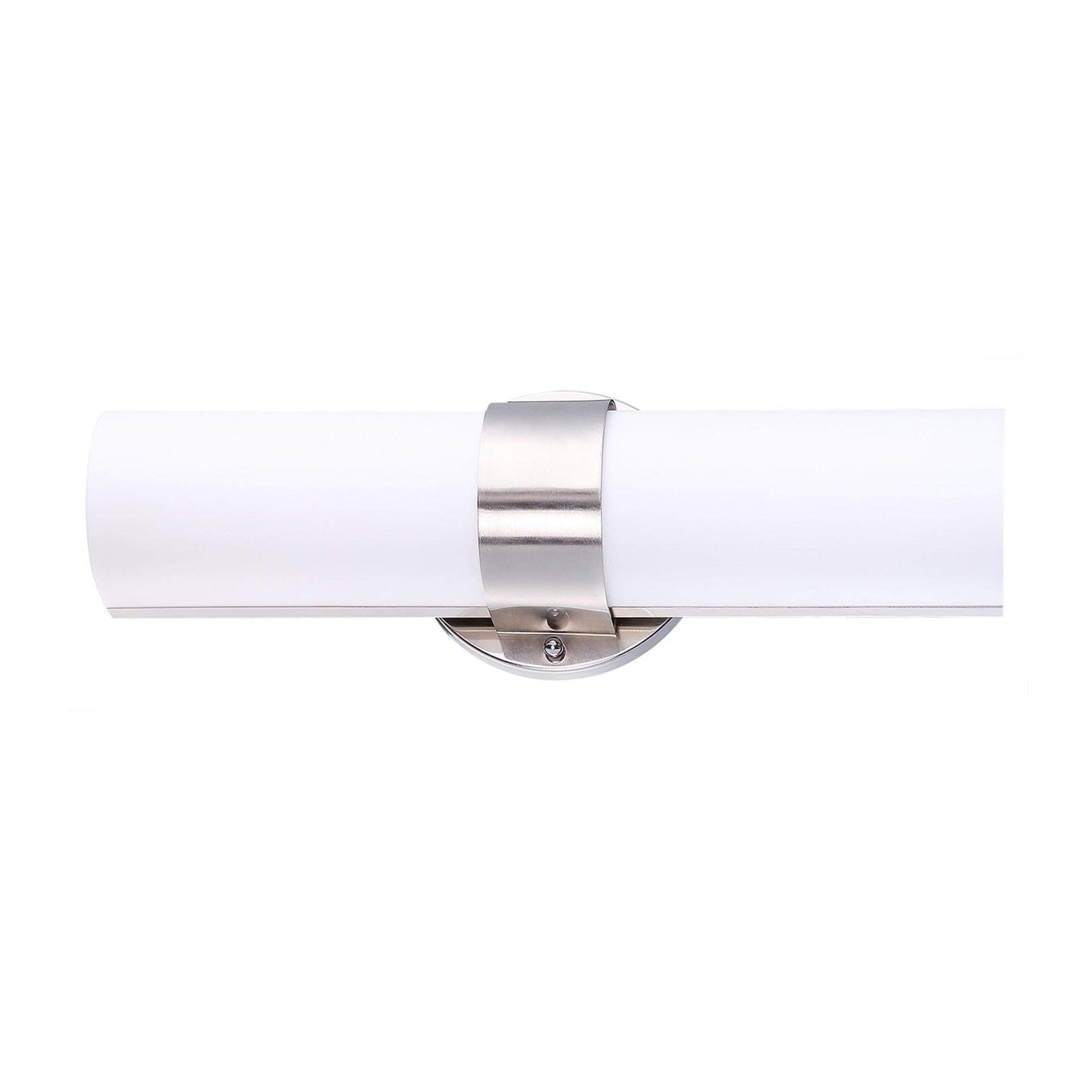 Ultralux 18 Inch Classic LED Wall Vanity Light - 23W, 3000K Damp Location Approved, 1200 Lumens Brushed Nickel Finish, Wall Mount TRIAC Dimmable