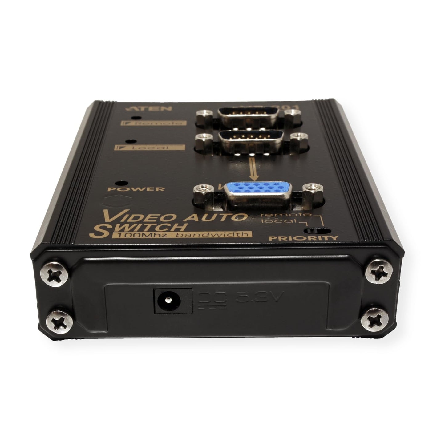 ATEN VS201 - Aten 2 to 1 Video Switch 2 x D-Sub (HD-15) Computer, 1 x D-Sub (HD-15) Monitor - 1024 x 768 @ 85 Hz - SVGA