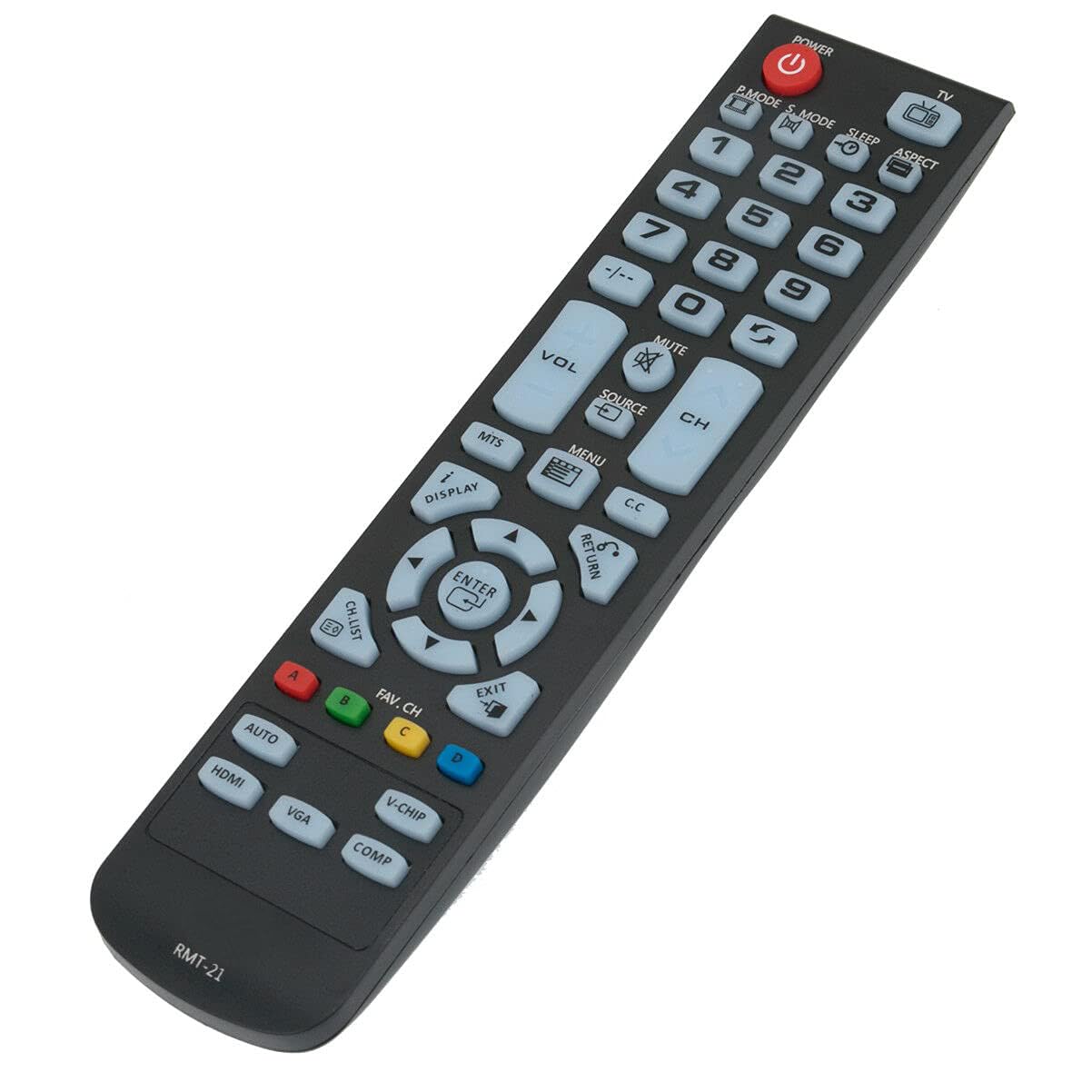 RMT-21 Remote Control for Westinghouse TV CW40T2RW CW50T9YW CW40T8GW CW40T6DW