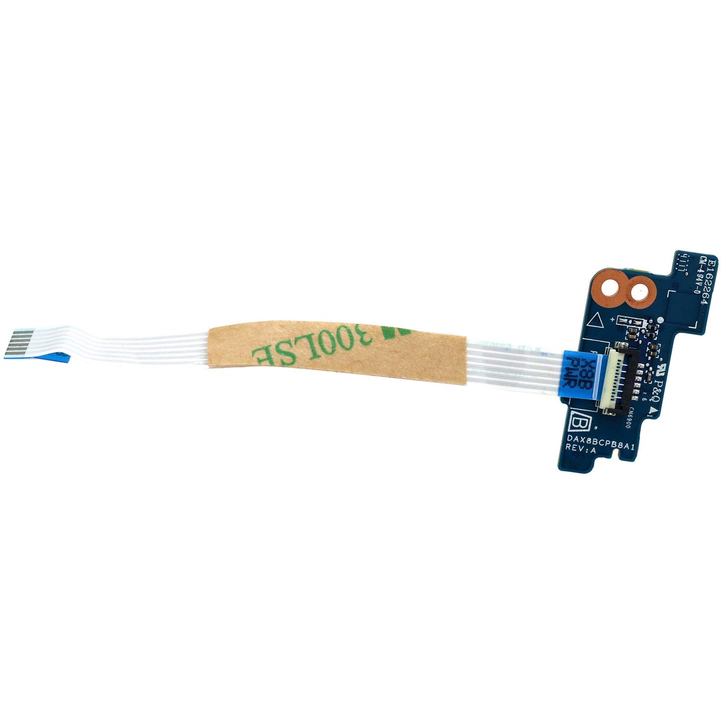Deal4GO Power Button Circuit Board w/Cable Replacement for HP ProBook 430 G5 440 G5 L01044-001 DAX8BAPB6C0