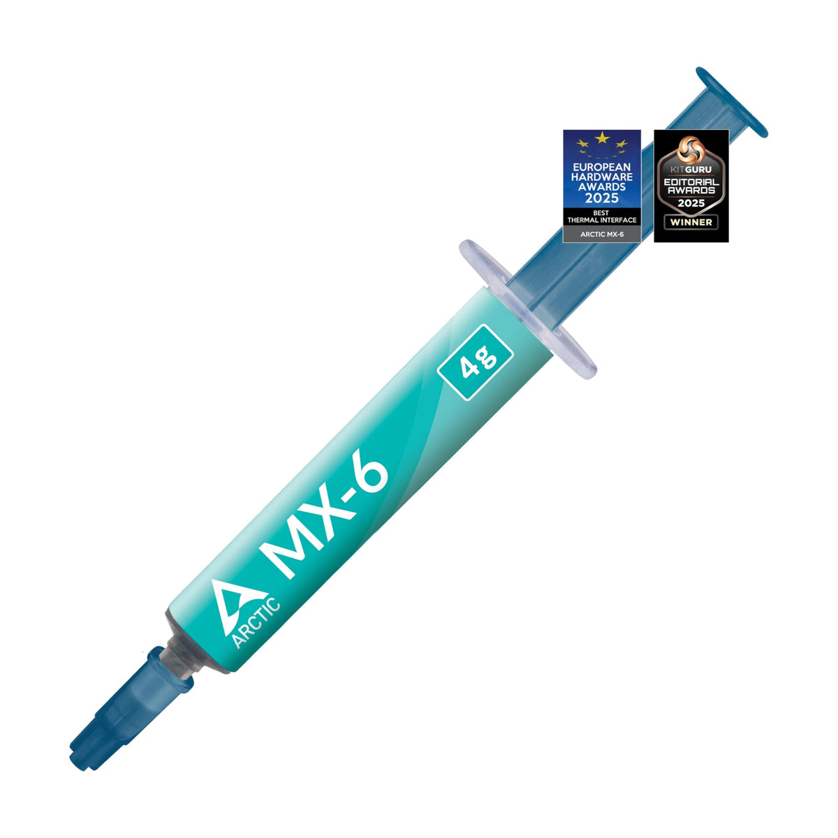 ARCTIC MX-6 (4 g) - Ultimate Performance Thermal Paste for CPU, Consoles, Graphics Cards, laptops, Very high Thermal Conductivity, Long Durability