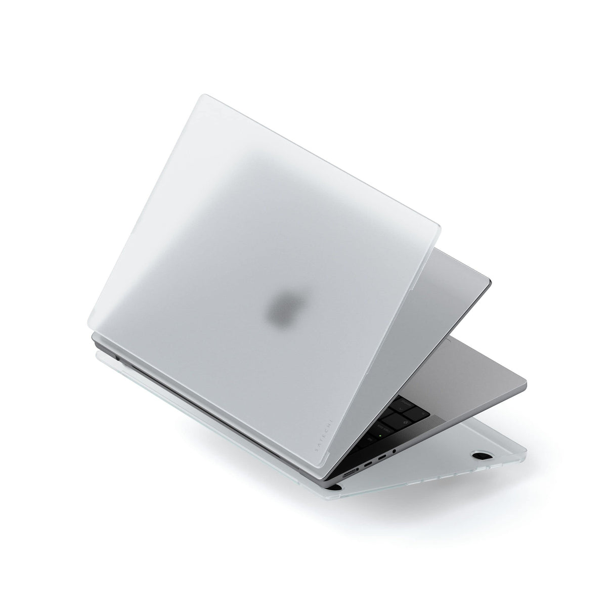 Satechi Eco Hardshell Case for MacBook Pro 14 inch, Hub-Friendly, Clear