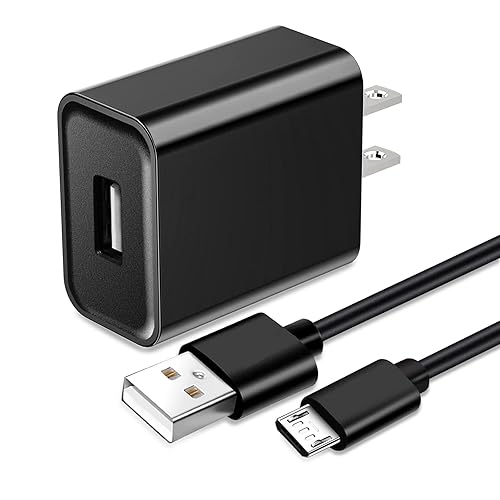 Micro USB Charger Charging Cord Cable for Samsung Galaxy J8 J3 J7 Star/Prime, Galaxy Tab A 10.1/8.0/7.0/9.7, Tab E, Tab S, Tab S2, Tab 3,4, Tab A7